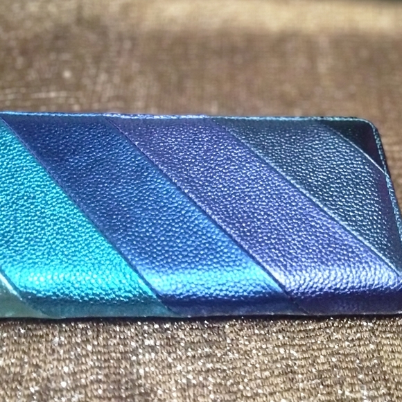Kurt Geiger blue rainbow wallet - Picture 2 of 5